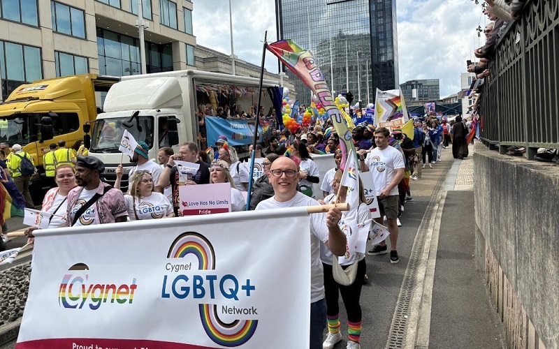 Cygnet's LGBTQ+ Network at Birmingham Pride