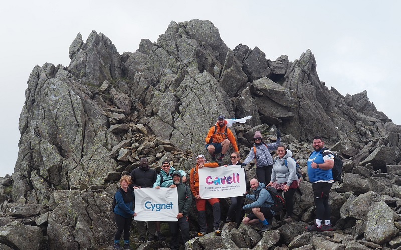 The Cygnet team on Glyder Fawr