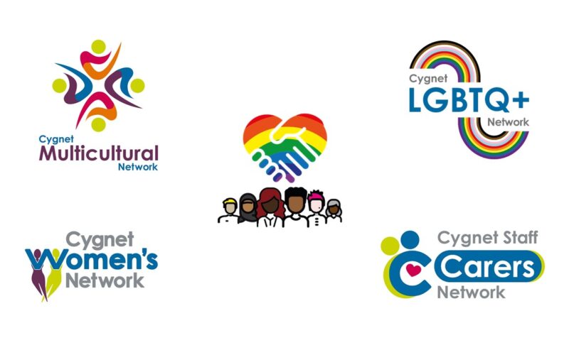 Cygnet staff network logos