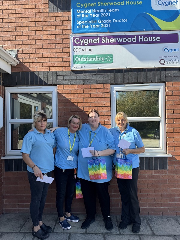 The housekeeping team at Cygnet Sherwood House