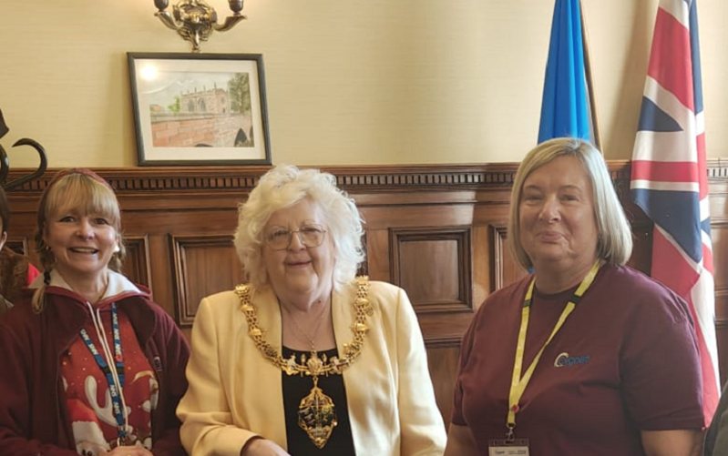 Cygnet Aspen House with the Mayor of Rotherham