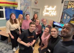 Experts by Experience and staff at Cygnet Bury Forestwood's new social hub