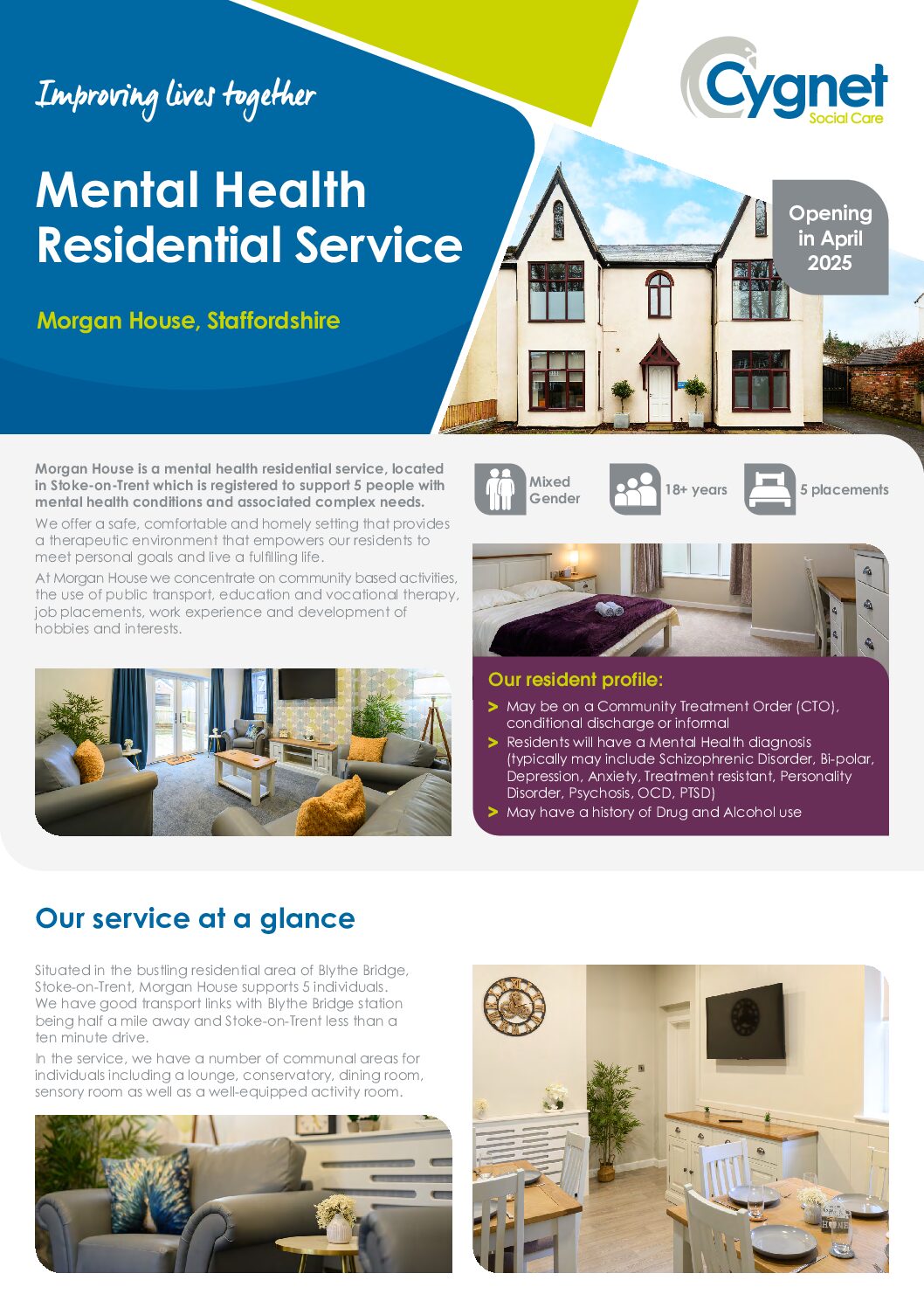 Download the Morgan House flyer PDF